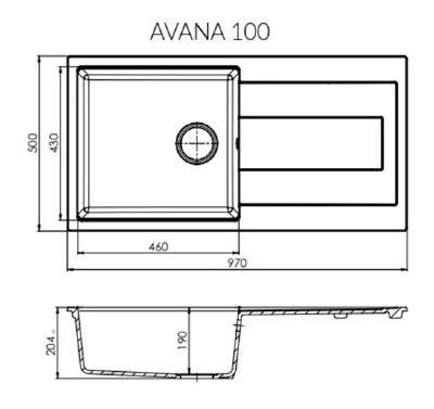 GRANMASTER AVANA 100 INSET TITAN GREY QUARTZ SINGLE BOWL SINGLE DRAINER SINK, GRA0102 GRANMASTER AVANA 100 INSET TITAN GREY QUARTZ SINGLE BOWL SINGLE DRAINER SINK, GRA0102